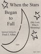 When the Stars Began to Fall Concert Band sheet music cover